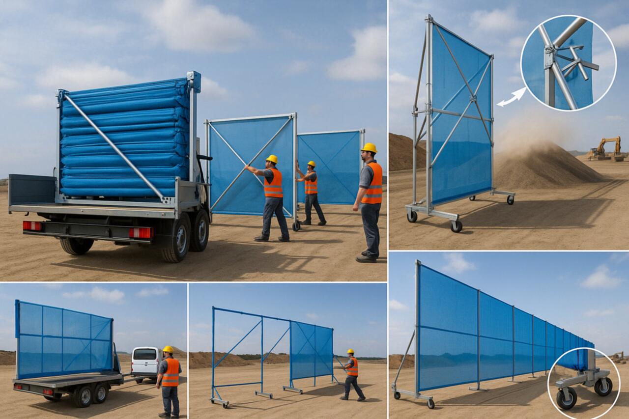 Mobile Dust Prevention Net