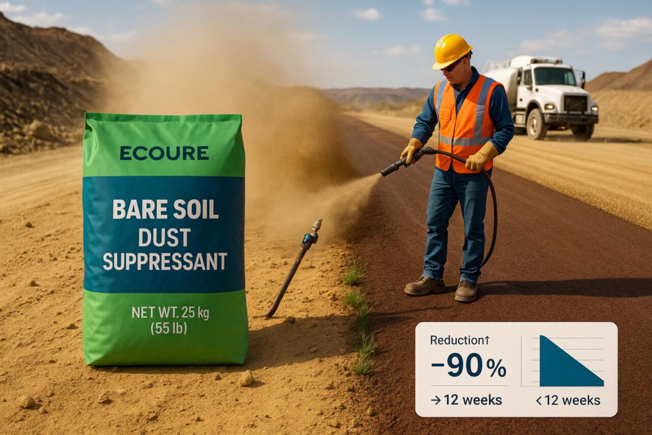 Exposed Soil Dust Suppressant