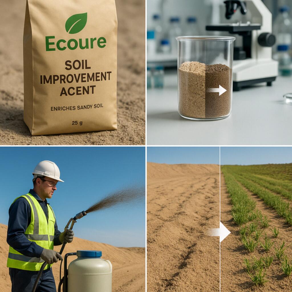 Sand Stabilization and Soil Amendment Agent